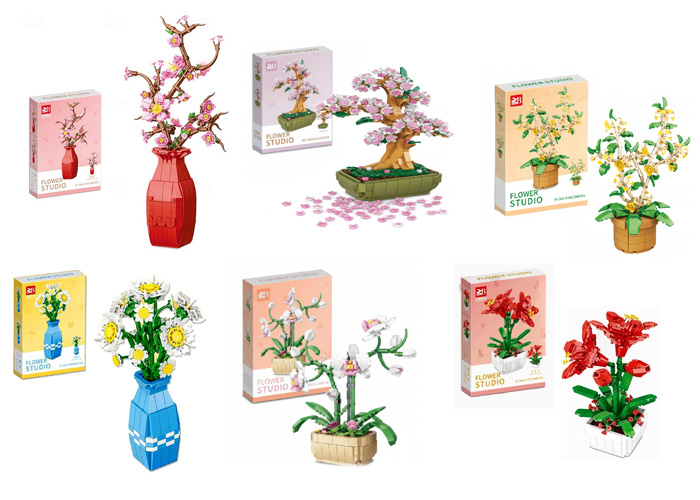 BLOOMING BLOCKS Fiore Gigante 6 ass…x18